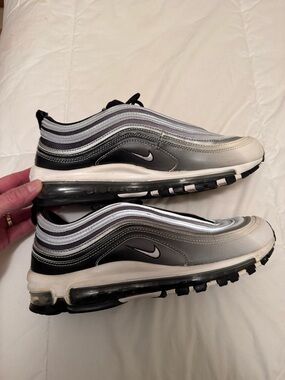 Nike Black Gray White Air Max 97 Sneakers